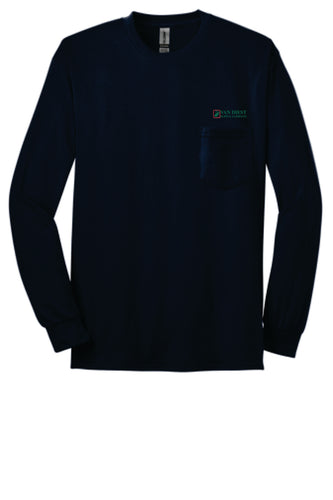 Cotton Long Sleeve with Pocket