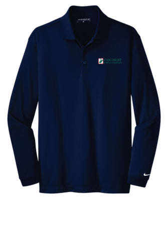 Nike Long Sleeve Dri-FIT Stretch Tech Polo