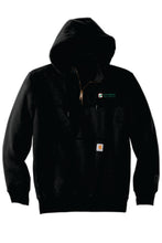 Load image into Gallery viewer, Carhartt ® Rain Defender ® Paxton Heavyweight Hooded Zip Mock Sweatshirt